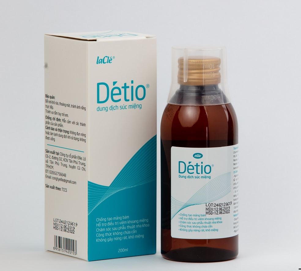 Nước Súc Miệng Détio