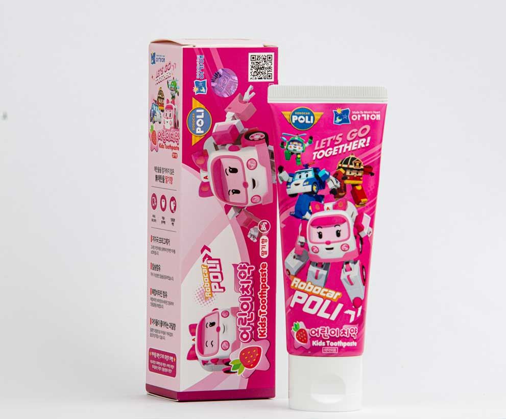 Kem Đánh Răng Trẻ Em Cao Cấp Poli Robocar